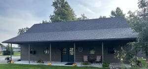 Gray Asphalt Roofing Shingles